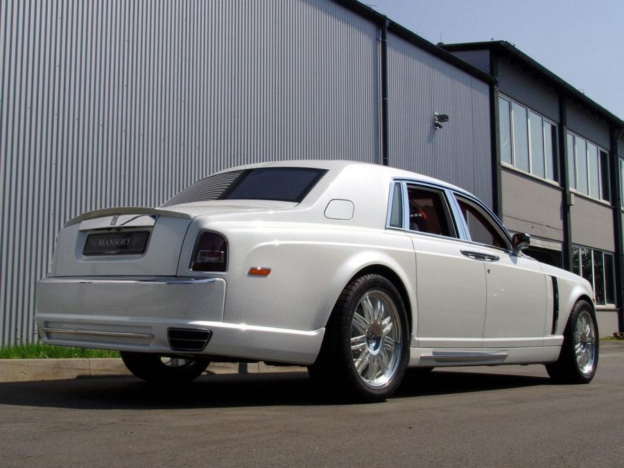 Rolls-Royce Phantom White by Mansory 2010 года  (фото 7 из 10)